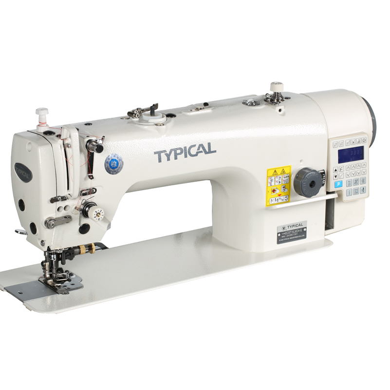Gc6716lmd4-q typical (комплект: голова+стол) автоматизированная прямострочная машина с игольным продвижением и обрезкой края купить по цене 84934 руб.