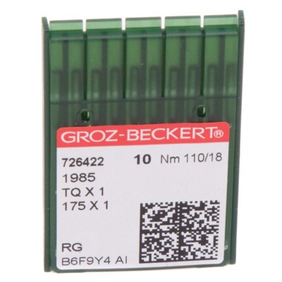 Иглы GROZ-BECKERT TQx1 №110 (уп.10шт.) (0)