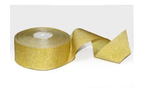 лента металлизированная 50мм (рулон 36 ярдов) золото купить по 409.86 - в интернет - магазине Веллтекс | Старый Оскол
.
