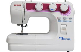 бытовая швейная машина janome my style 280s купить по доступной цене - в интернет-магазине Веллтекс | Старый Оскол
