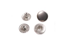кнопка l-15 цв никель сталь 15мм (уп ок.72шт) veritas купить по цене 360 руб - в интернет-магазине Веллтекс | Старый Оскол
