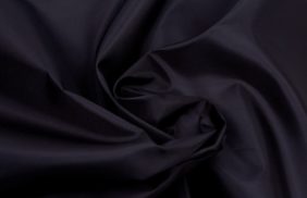 ткань курточная таффета 190t, wr/pu, 60гр/м2, 100пэ, 150см, черный/s580, (рул 100м) tpx017 купить в Старом Осколе.